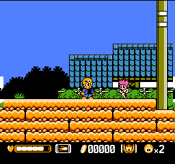 Mitsume ga Tooru screenshot 3 for Famicom